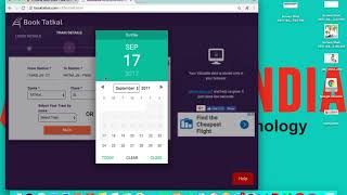 Book tatkal- IRCTC tickets app: book your tatkal tickets within 1 minute screenshot 4