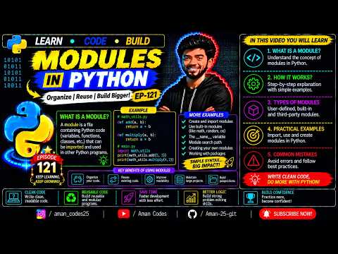 Modules in Python | EP-121