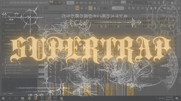 how to make SUPERTRAP/ALIEN beats for REDDA | FL STUDIO TUTORIAL 2025