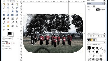 GIMP Activity 3 - 08 - Selection + Filter (Blur)