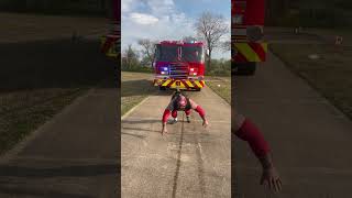 Never Quit 2025 Us Tour Countinues. Talala, Ok Fall Festival 2025 Cops Vs Strongman Firetruck Pull
