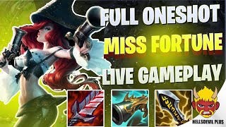 ONESHOT MISS FORTUNE BUILD! - Wild Rift HellsDevil Plus Gameplay