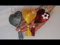 Decorazioni natalizie 2021/DIY Christmas decor 2021/glitter foam scheet crafts/Ornament tutorial