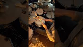 5 against 4 as a beat, 4 beats = metronom, 5 beats are Bd   Sn