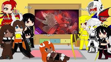Kaijus girls react Mecha Godzilla vs Gigan @slick4785