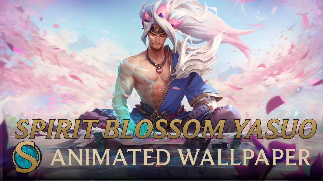 Spirit Blossom Yasuo League Of Legends Live Wallpaper - WallpaperWaifu