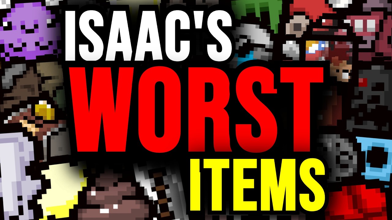 Ranking Isaac's WORST Items