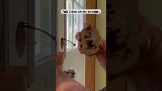 Install an electronic deadbolt #shorts #diy #deadbolt