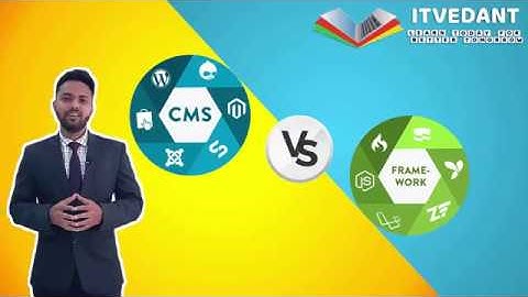 Difference CMS vs Framework just in 3 mins | Web Development PHP MYSQL | Itvedant | (Hindi)