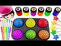 Oddly Satisfying Video | DIY How To Make 6 REAL RAINBOW SPRUNKI Slimes &amp; Labubu Candy Mixing ASMR