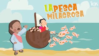 Los milagros de Jesús  Cuentos para niños | Historias para dormir| Jesús y la Pesca Milagrosa