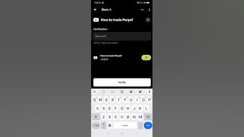 How to trade Perps? #Blum #code