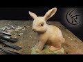 Woodcarving "Simple Rabbit" ►► Timelapse