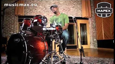 Mapex Drums | Saturn Birch/Walnut | Lee Pearson