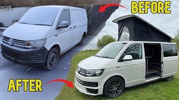 Complete Camper Van Build Start to finish Conversion