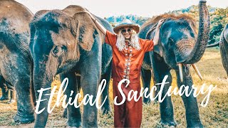 A DAY AT THE ELEPHANT RESCUE PARK | Chiang Mai, Thailand