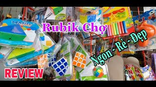 REVIEW Mua Rubik Ngoài Chợ - Ngon - Rẻ - Đẹp ( Cube Rubik )