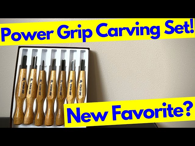 Japanese Wood Carving Tool Set - Power Grip 