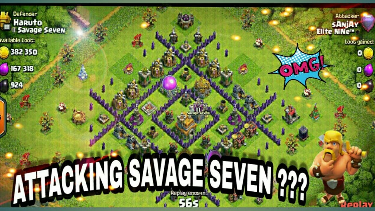 ATTACKING SAVAGE SEVEN ! SavageSeven replay😱
