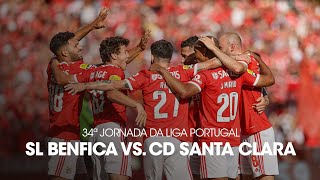 Resumo/Highlights: SL Benfica 3-0 CD Santa Clara