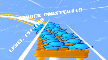 Runner Coaster Android Game All LEVELS/All Level Roller coaster.Part 19(LEVEL180)  #runnercoaster