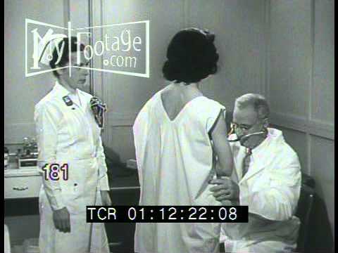 1950s Doctor's Office Examination of Patients ,X-Ray