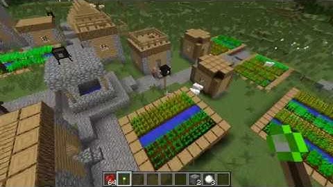 Minecraft | Falling Meteors (Destruction from the sky!!!) Mod Showcase