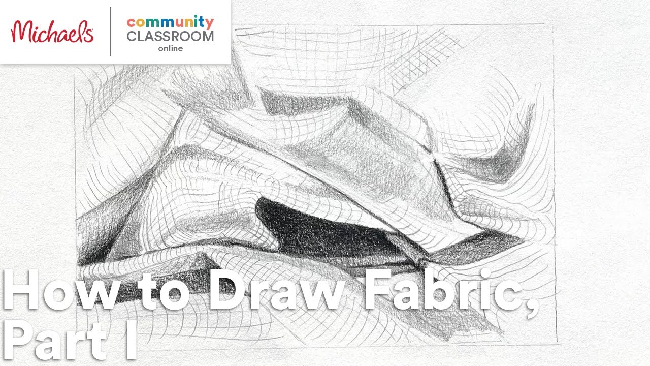 Online Class: How to Draw Fabric, Part I | Michaels - YouTube