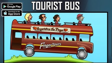 Hill Climb Racing Gameplay Walkthrough Part#16 - Tourist Bus  (Android IOS)