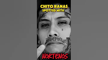 SOUTHSIDE RAPPER CHITO RANAS SPOTTED WITH NORTENOS IN MUSIC VIDEO ? #southsiders #shorts