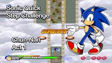 Sonic Quick Step Challenge-Chun Nan Act 1