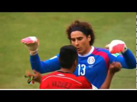 El color Mexico vs brasil en la copa fifa 2014 Televisa deportes