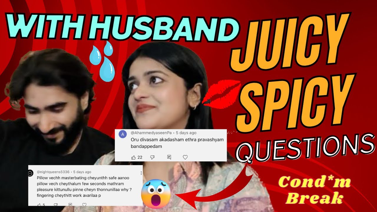 JUICY SPICY 🌶️ QUESTIONS WITH HUSBAND🥵|Asla Marley