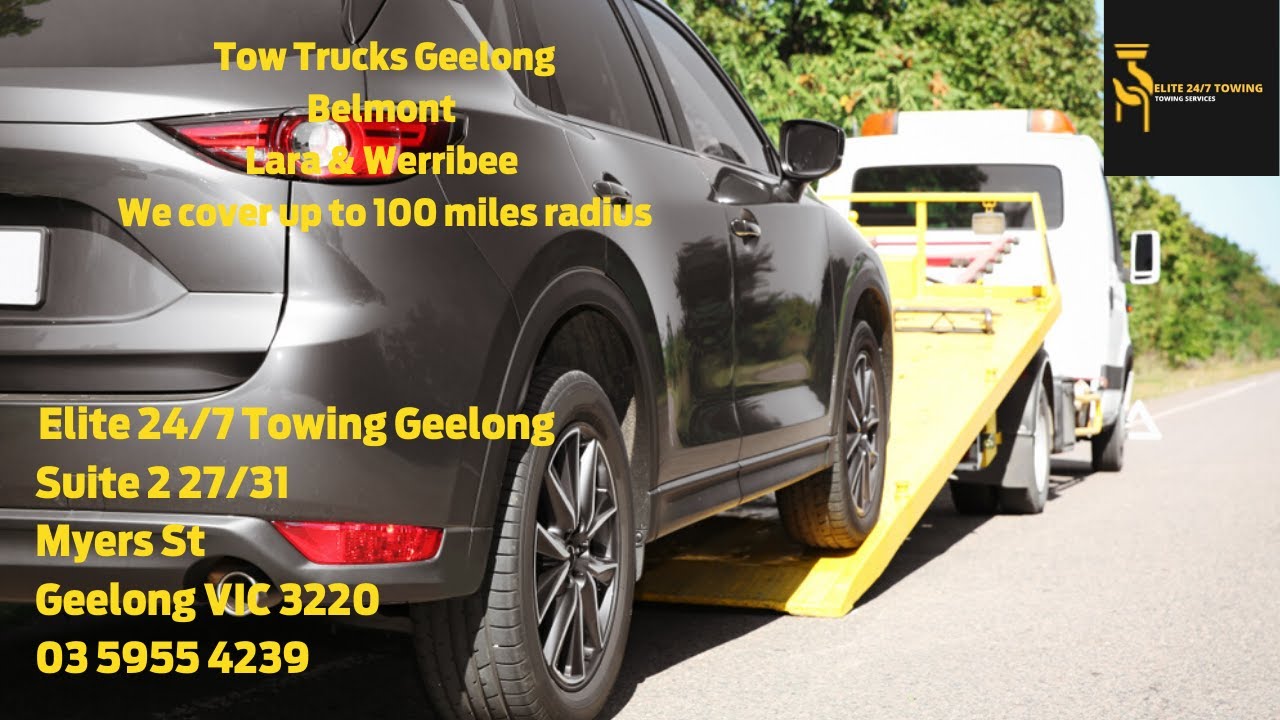 Elite Towing 24/7 Towing Geelong YouTube