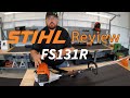 Stihl FS131R 4 Stroke Weed Eater Review, How to Service & Raw Demo