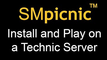 How to Install and Play on a Technic Server using SMpicnic
