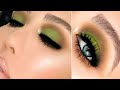 MATTE GREEN EYESHADOW TUTORIAL || MORPHE 35M PALETTE