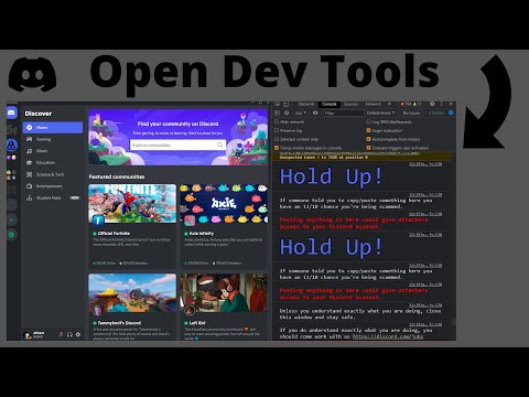 How to Open Developer Tools In Discord Stable - 2022 Edition!