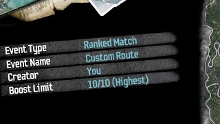 Burnout Paradise Remastered Experiment (PC): Custom Route Ranked Race