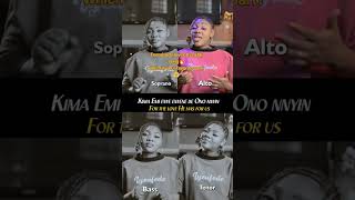 Amiyekom Obong Abasi mi in 4 parts harmony|| which is your favorite part| One woman choir |Iyeufedo