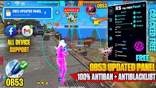 ⚡Free Fire OB53 AIM kill mod menu free☠️new rank season FF hack🔥BR MOD,HAXX-CKER PRO V16, HG CHEAT⚔️
