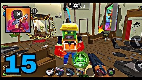 Pixel Combat: Zombie Strike Gameplay Walkthrough Part 15 (ios android)