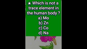 🍬Trace element💈 #shorts #youtubeshorts #shots #youtube #chemistry #traceelement #ytviral #videoshort