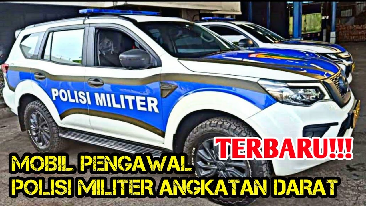 Mobil Pengawal Polisi Militer Angkatan Darat terbaru