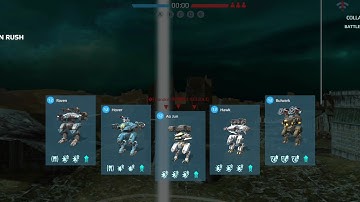 Raven Hover Ao jun Hawk And Bulwark Skirmish Mode / War Robots 2021