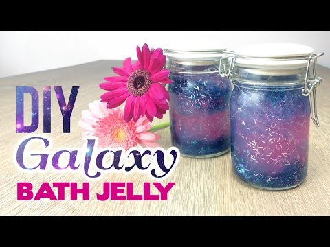 DIY GALAXY Bath Jelly! Lush & Tumblr Inspired Galaxy DIY