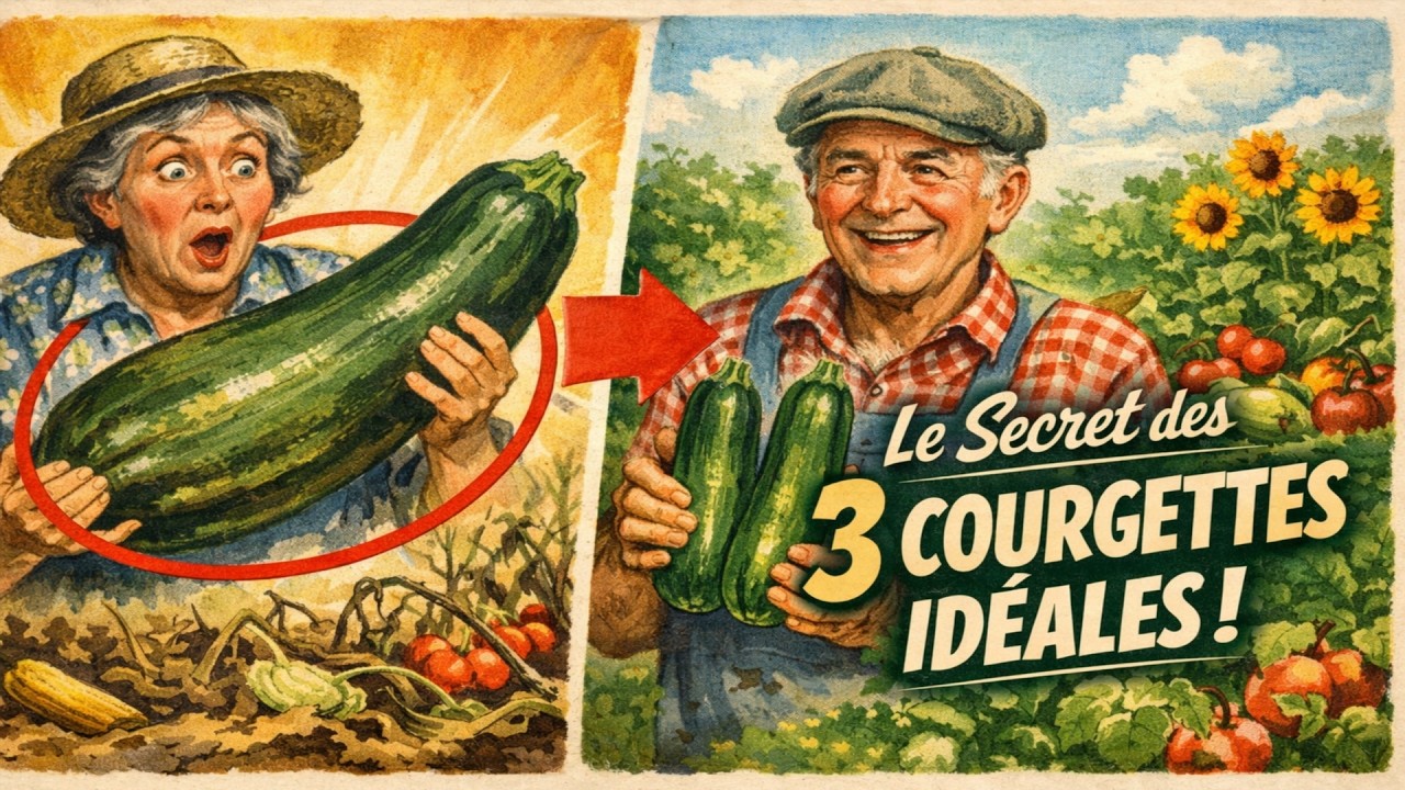 VOS COURGETTES GÉANTES RUINENT VOTRE RÉCOLTE !