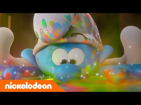Les Schtroumpfs | Le Schtroumpf peureux se transforme en monstre ! | Nickelodeon France