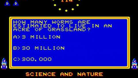 Wizz Quiz ~1985 Konami~ Arcade MAME wizzquiz