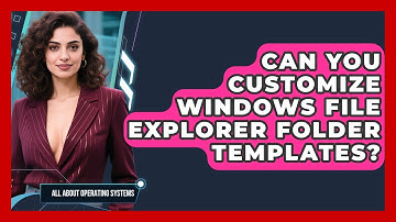 Can You Customize Windows File Explorer Folder Templates? - All About Operating Systems